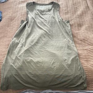 Athleta Sage Green Sleeveless Dress